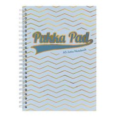   PUKKA PAD Spirálfüzet, A5, vonalas, 100 lap, PUKKA PAD "Haze Jotta", vegyes szín