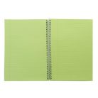 PUKKA PAD Spirálfüzet, A4, vonalas, 100 lap, PUKKA PAD "Irlen Jotta Green"