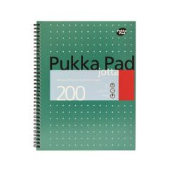   PUKKA PAD Spirálfüzet, A4+, kockás, 100 lap, PUKKA PAD, "Metallic Jotta"
