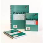 PUKKA PAD Spirálfüzet, A5, kockás, 100 lap, PUKKA PAD, "Metallic Jotta"