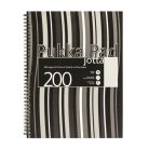PUKKA PAD Spirálfüzet, A4+, vonalas, 100 lap, PUKKA PAD "Stripe Jotta"
