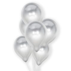 PUKKA PAD Léggömb, 30 cm, PUKKA PAD, metál ezüst