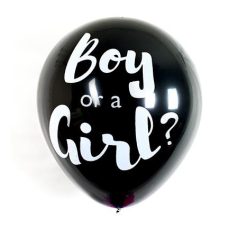   PUKKA PAD Léggömb, 91 cm, PUKKA PAD "Boy or a Girl", konfettivel