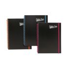 PUKKA PAD Spirálfüzet, A4+, vonalas, 100 lap, PUKKA PAD, "Neon notepad"