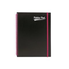   PUKKA PAD Spirálfüzet, A4+, vonalas, 100 lap, PUKKA PAD, "Neon notepad"