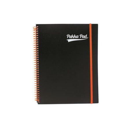 PUKKA PAD Spirálfüzet, A4+, vonalas, 100 lap, PUKKA PAD, "Neon notepad"