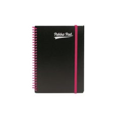   PUKKA PAD Spirálfüzet, A5, vonalas, 100 lap, PUKKA PAD, "Neon notepad"
