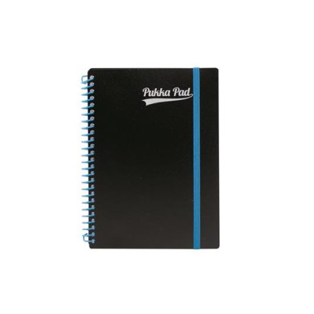 PUKKA PAD Spirálfüzet, A5, vonalas, 100 lap, PUKKA PAD, "Neon notepad"