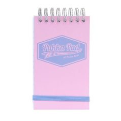   PUKKA PAD Jegyzetfüzet, spirálozott, A7, vonalas, 50 lap, PUKKA PAD "Pastel", vegyes színek