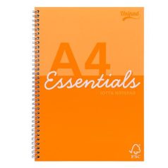   PUKKA PAD Spirálfüzet, A4, vonalas, 80 lap, PUKKA PAD "Unipad Essentials Jotta", vegyes