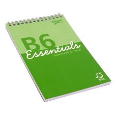   PUKKA PAD Jegyzettömb, B6, vonalas, 80 lap, PUKKA PAD "Unipad Essentials Shorthand", vegyes