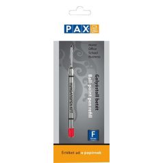PAX Golyóstollbetét, 0,8 mm, PAX, piros