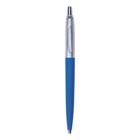 PAX Golyóstoll, 0,8 mm, nyomógombos, tengerkék tolltest, PAX, kék