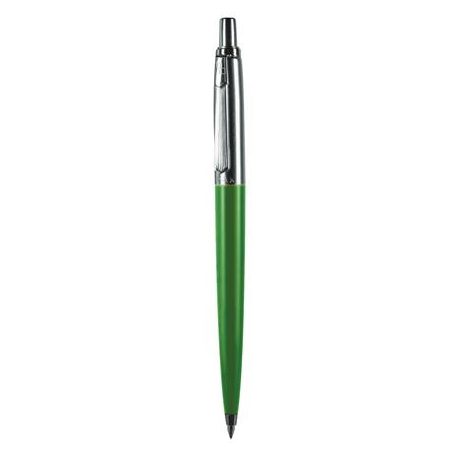 PAX Golyóstoll, 0,8 mm, nyomógombos, élénkzöld tolltest, PAX, kék