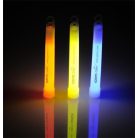 Sötétben világító rúd, 15x1,5 cm, műanyag, neon szín