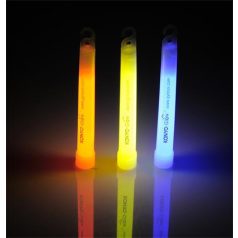 Sötétben világító rúd, 15x1,5 cm, műanyag, neon szín