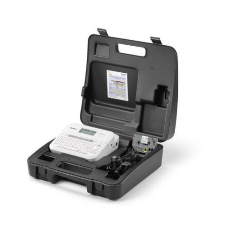 BROTHER Elektromos feliratozógép hordtáskával, BROTHER "PT-D410VP"