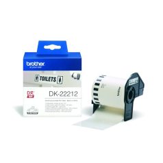   BROTHER Feliratozógép filmszalag, QL nyomtatókhoz, 62mm x 15,24m, BROTHER, fehér