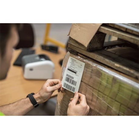 BROTHER Etikett, thermo, 102x152 mm, 350 etikett/tekercs, BROTHER