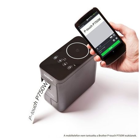 BROTHER Elektromos feliratozógép, BROTHER "PT-P750W"