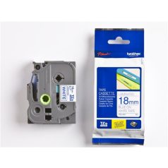   BROTHER Feliratozógép szalag, 18 mm x 8 m, BROTHER, "TZe-243" fehér-kék