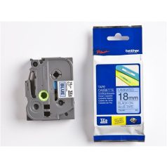   BROTHER Feliratozógép szalag, 18 mm x 8 m, BROTHER, "TZe-541" kék-fekete