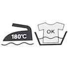 BROTHER Feliratozógép szalag, vasalható, 12 mm x 3 m, BROTHER, "TZe-FA3" fehér-kék