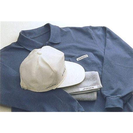 BROTHER Feliratozógép szalag, vasalható, 12 mm x 3 m, BROTHER, "TZe-FA3" fehér-kék