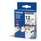 BROTHER Feliratozógép szalag, matt, 12 mm x 8 m, BROTHER, "TZe-N231" fehér-fekete