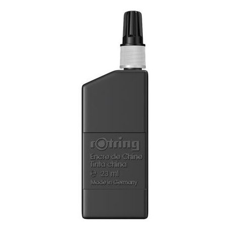 ROTRING Tustinta, 23 ml, ROTRING "Isograph", fekete