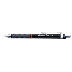   ROTRING Nyomósirón, 0,7 mm, ROTRING "Tikky T", fekete