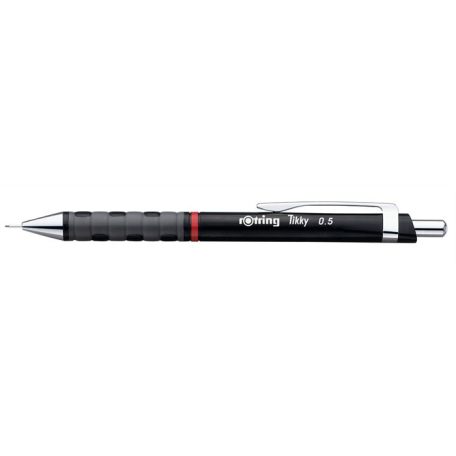 ROTRING Nyomósirón, 0,5 mm, ROTRING "Tikky", fekete