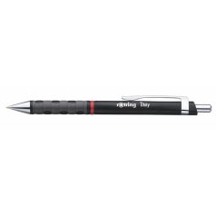   ROTRING Golyóstoll, 0,8 mm, nyomógombos, fekete tolltest, ROTRING "Tikky", kék
