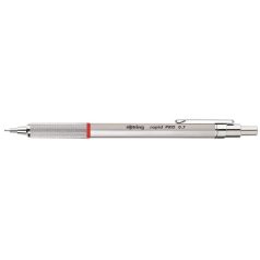   ROTRING Nyomósirón, 0,7 mm, ROTRING "Rapid Pro", ezüst