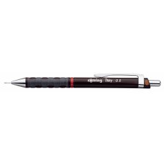   ROTRING Nyomósirón, 0,5 mm, ROTRING "Tikky T", bordó