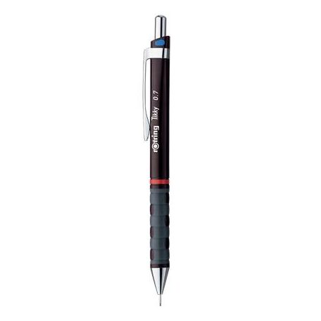 ROTRING Nyomósirón, 0,7 mm, ROTRING "Tikky T", bordó