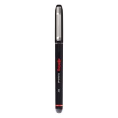  ROTRING Rollertoll, 0,7 mm, kupakos, ROTRING "Rollerball", fekete