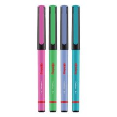   ROTRING Tűfilc készlet, 0,4 mm, ROTRING "Liner", 4 különböző szín