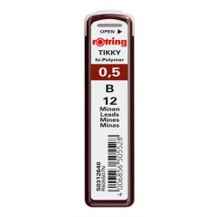 ROTRING Grafitbél, B, 0,5 mm, ROTRING