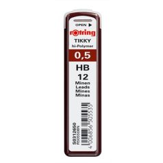 ROTRING Grafitbél, HB, 0,5 mm, ROTRING