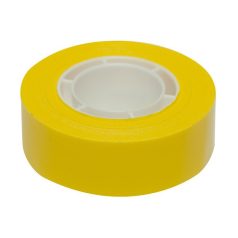 APLI Ragasztószalag, 19 mm x 33 m, APLI, sárga