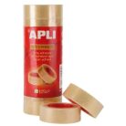 APLI Ragasztószalag, 19 mm x 33 m, APLI "Transparent", átlátszó