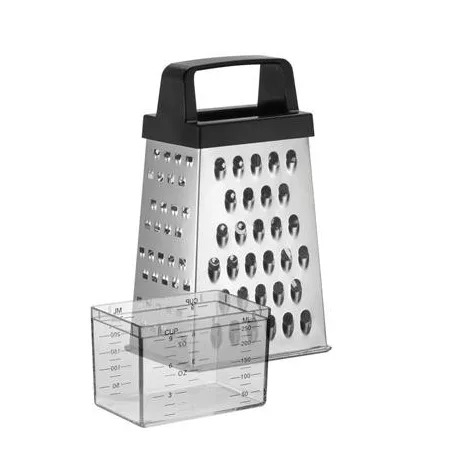 RESTO Konyhai reszelő, 4 oldalú, tárolóval, RESTO "Sham 95412"