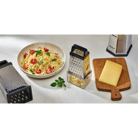 RESTO Konyhai reszelő, 4 oldalú, tárolóval, RESTO "Sham 95412"