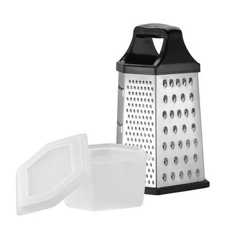 RESTO Konyhai reszelő, 6 oldalú, tárolóval, RESTO "Sham 95413"