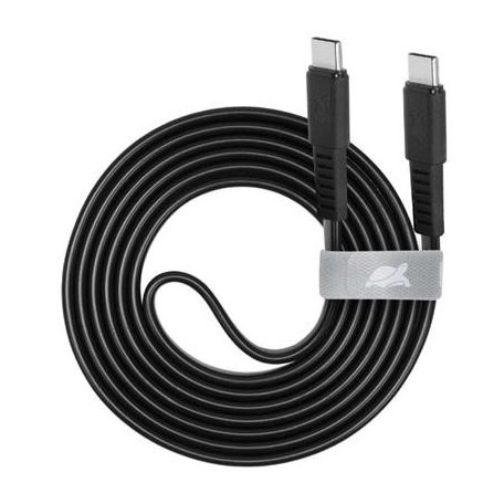 RIVACASE USB kábel, USB-C - USB-C, 1,2 m, RIVACASE "PS6005", fekete