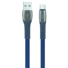   RIVACASE USB kábel, USB - USB-C, 1,2 m, RIVACASE "PS6102", kék