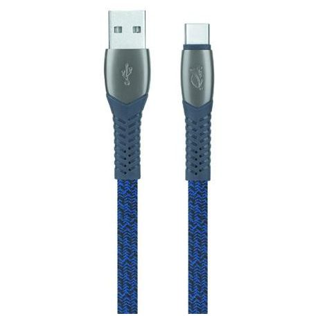 RIVACASE USB kábel, USB - USB-C, 1,2 m, RIVACASE "PS6102", kék