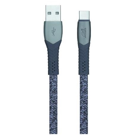 RIVACASE USB kábel, USB - USB-C, 1,2 m, RIVACASE "PS6102", szürke