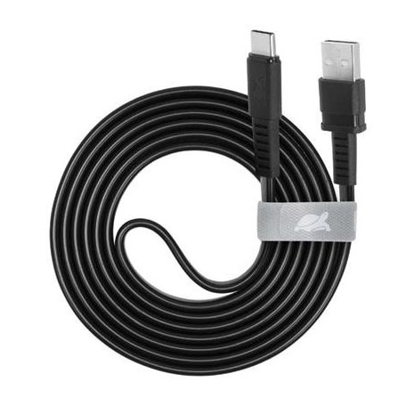 RIVACASE USB kábel, USB-USB-C, 1,2m, RIVACASE "PS6002", fekete